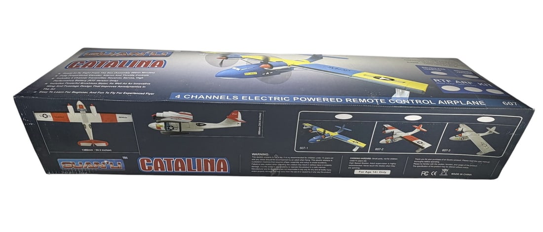 Guanli Catalina 4 Channel RC Airplane RTF ARF Kit (1 of 7)