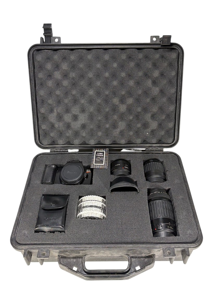 Canon EOS Rebel Camera Kit w/ Pelican Case Bundle (1 of 9)