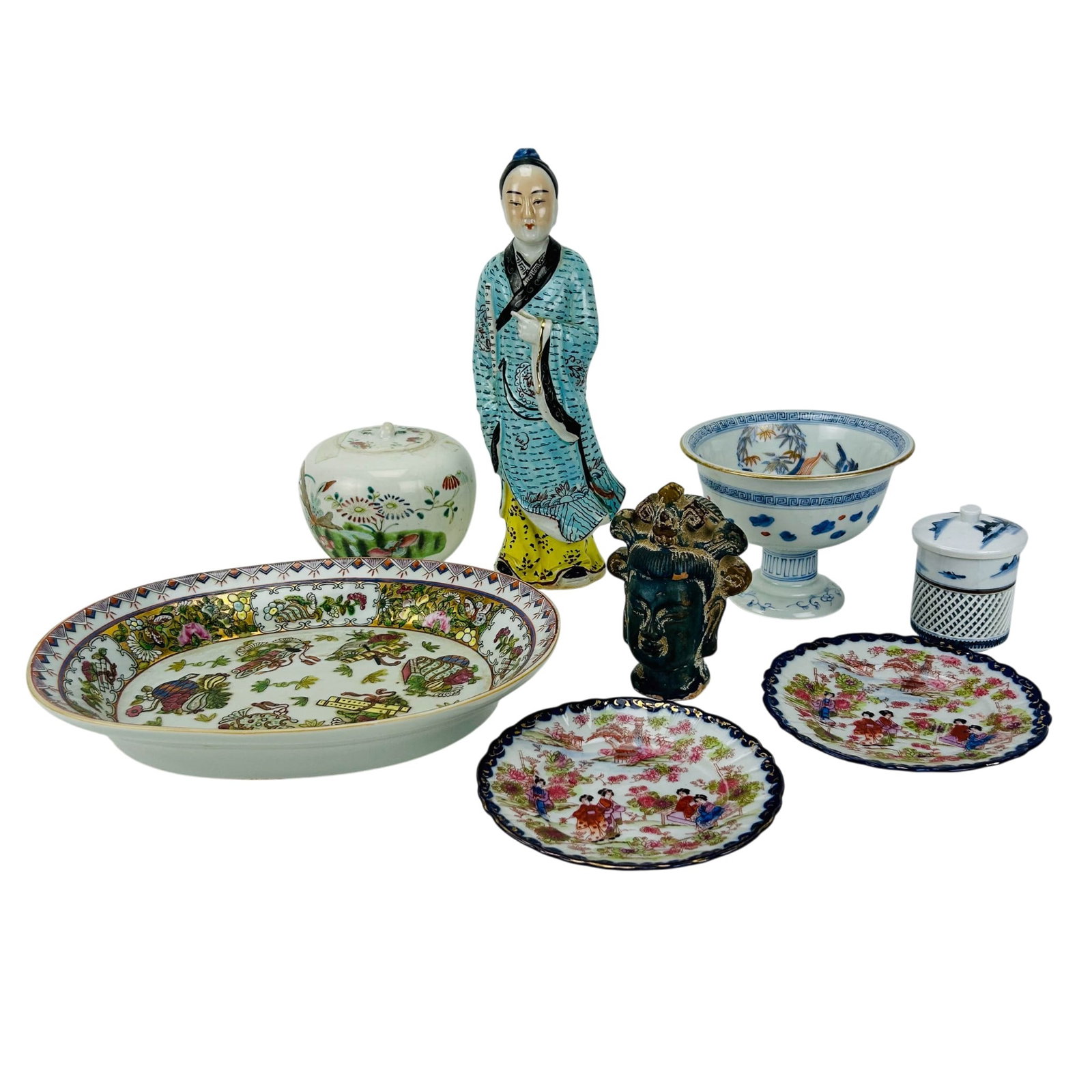 Collection Asian Chinese Export Porcelain Articles (1 of 10)