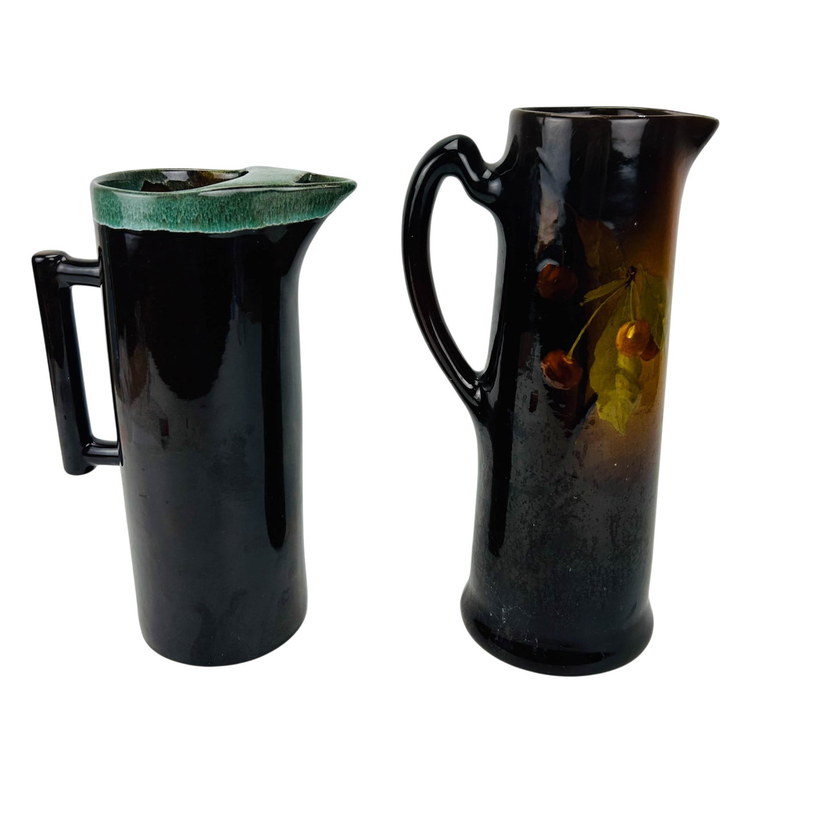Owens & Van Briggle Art Pottery Tall Pitcher Jugs (1 of 6)