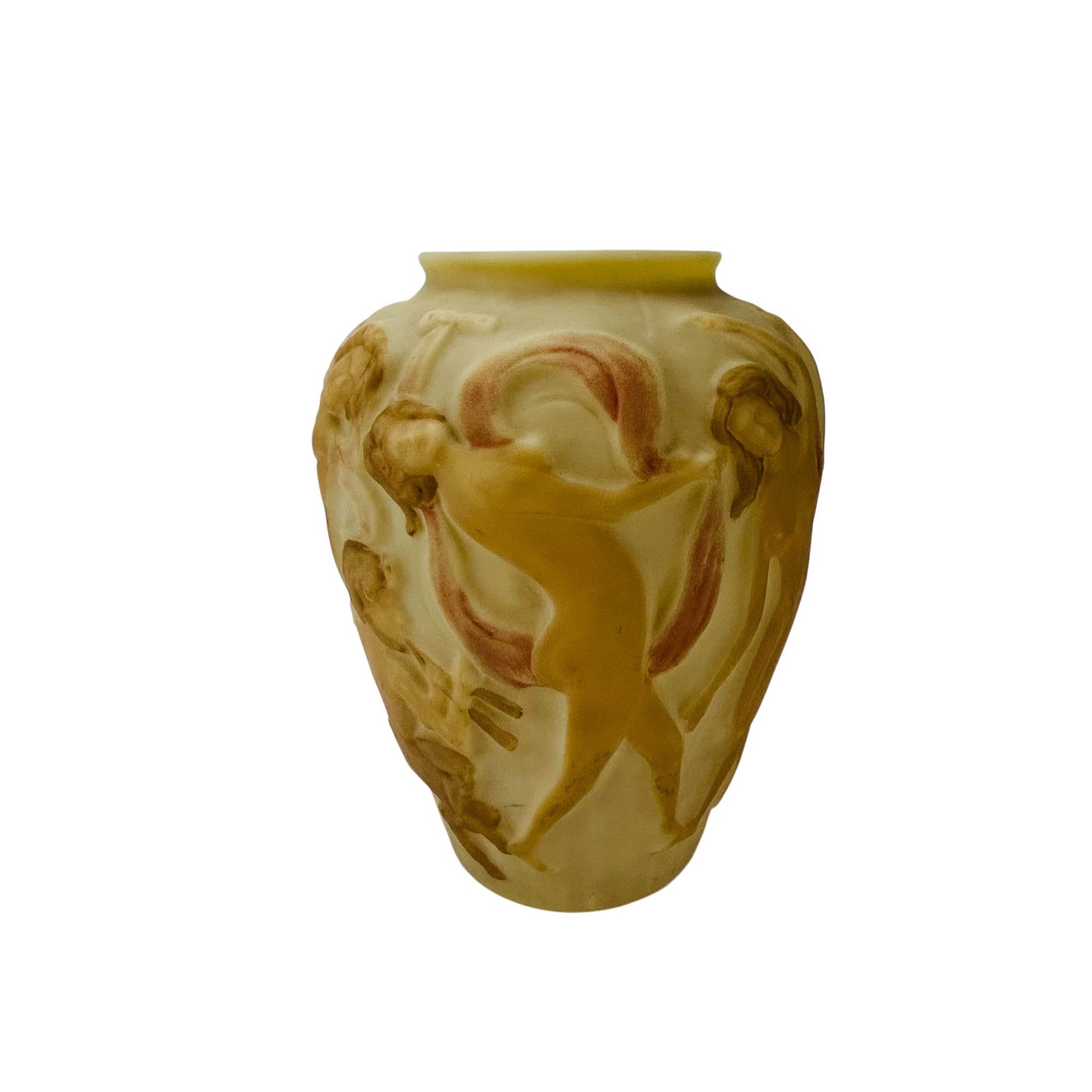 Phoenix Glass Co. Dancing Nymphs Art Deco Vase (1 of 4)