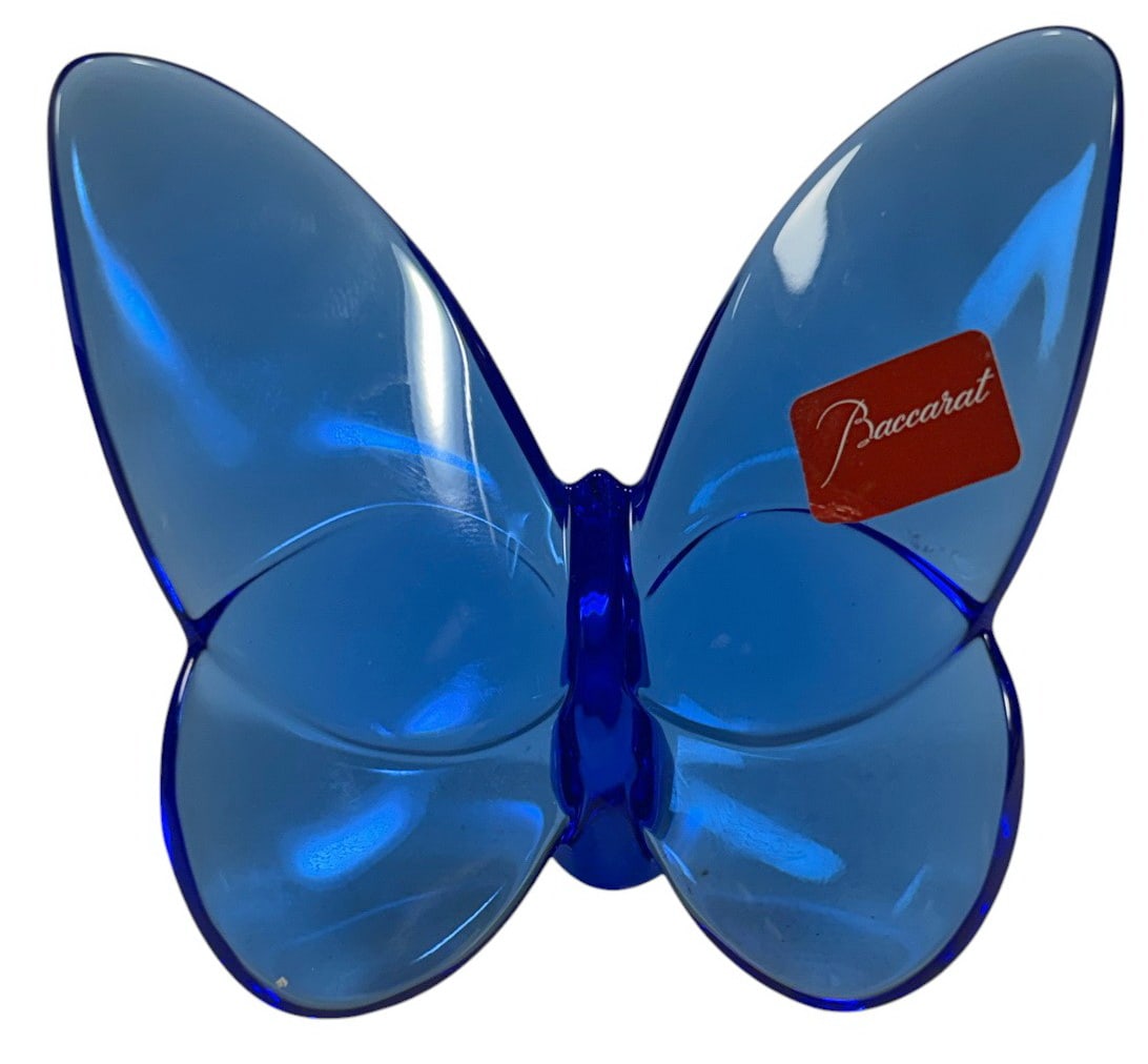 Baccarat France Papillon Butterfly Crystal Figure (1 of 6)