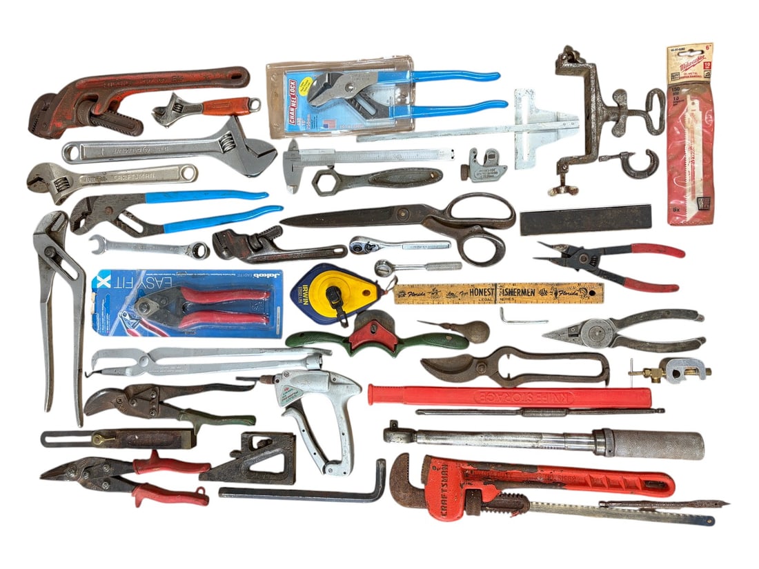 Mixed Hand Tools & Workshop Implements 43pc LOT (1 of 5)