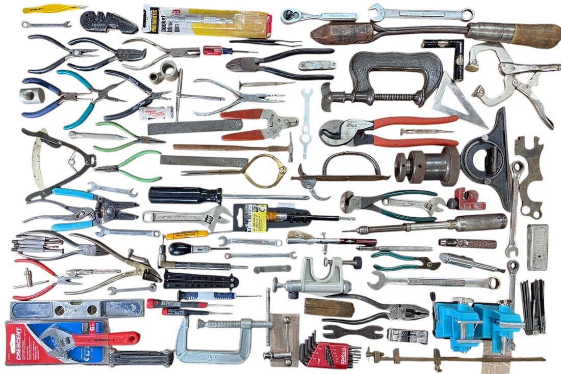 Mixed Hand Tools & Workshop Hardware 98pc LOT (1 of 6)