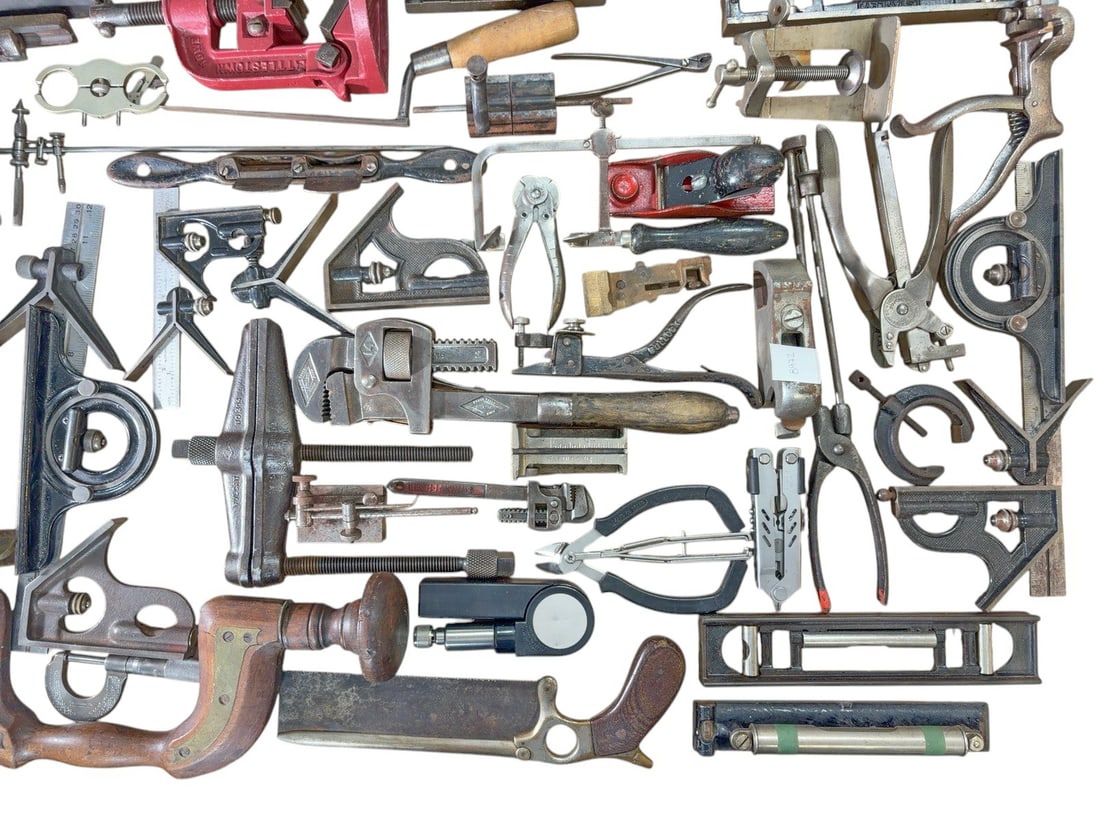 Vintage Woodworking & Machinist Hand Tools 44pcs (1 of 5)