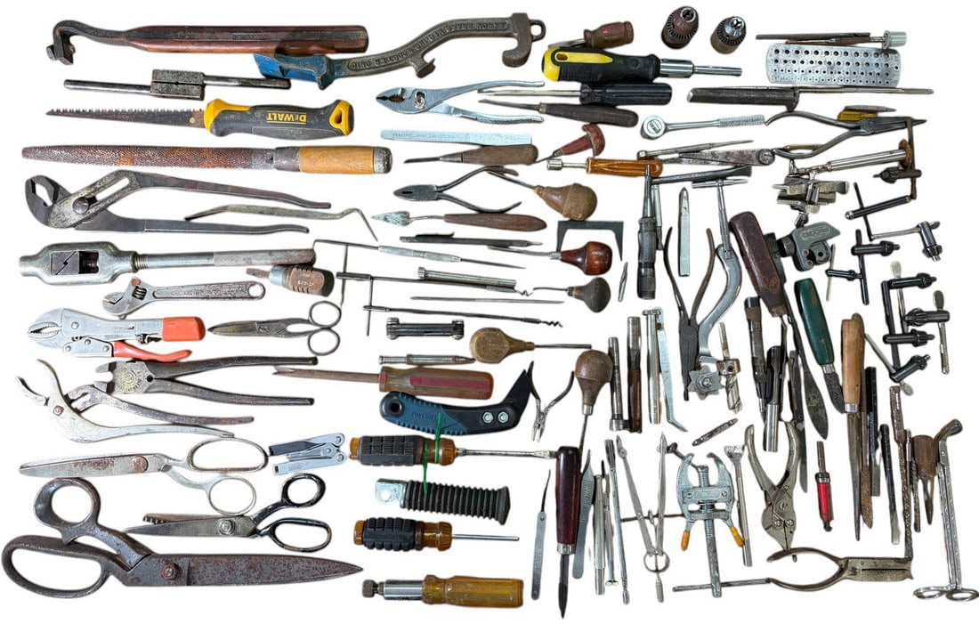Mixed Machinist & Precision Hand Tools 108pc LOT (1 of 5)