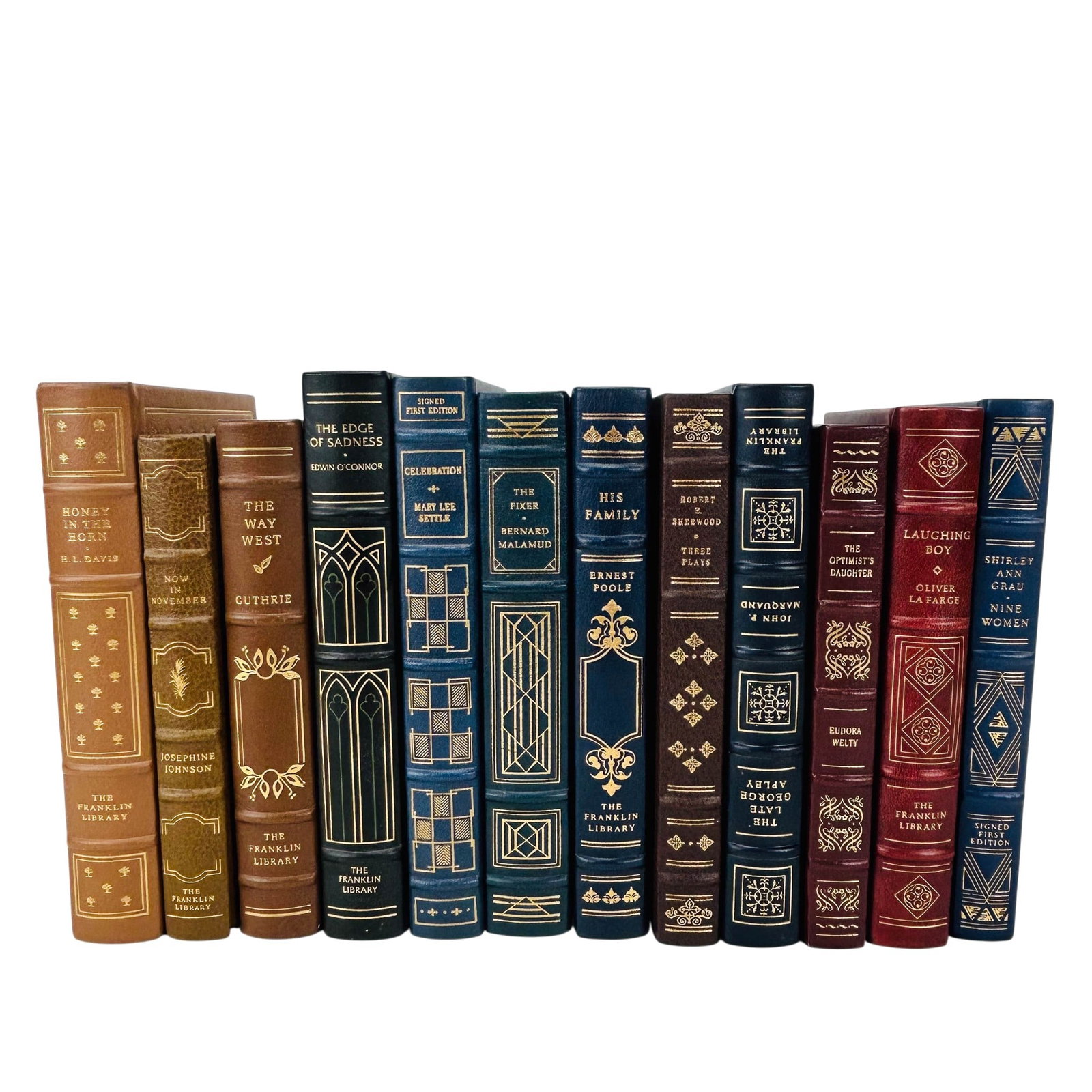 Franklin Library Leather Bound Book 12 PIECE LOT (1 of 3)