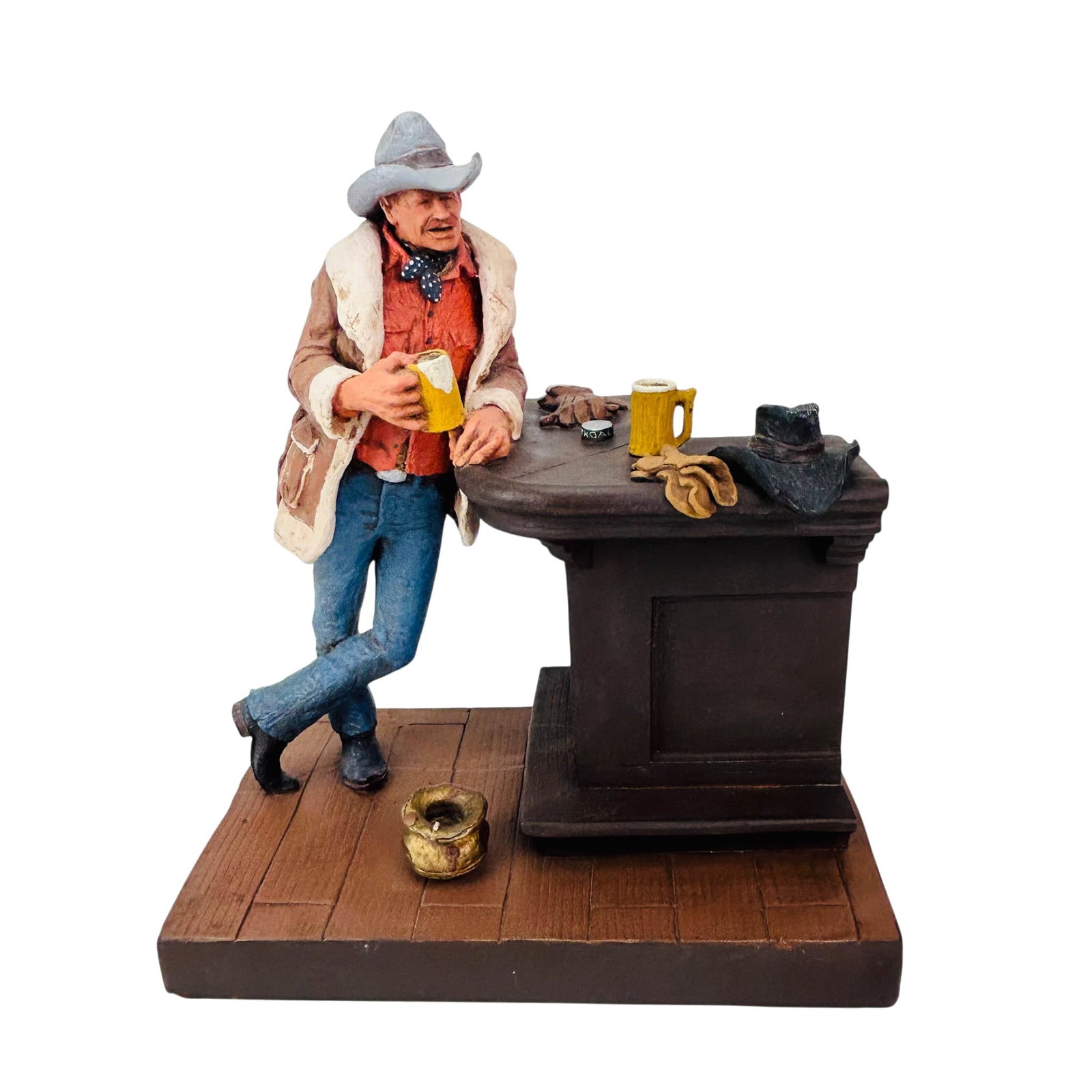 Michael Garman 1938-2021 Saloon Bar 1976 Sculpture (1 of 8)