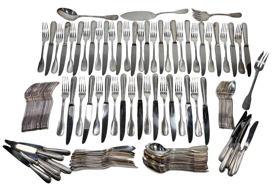 Christofle Argentina Silverplate Flatware 124pcs (1 of 9)