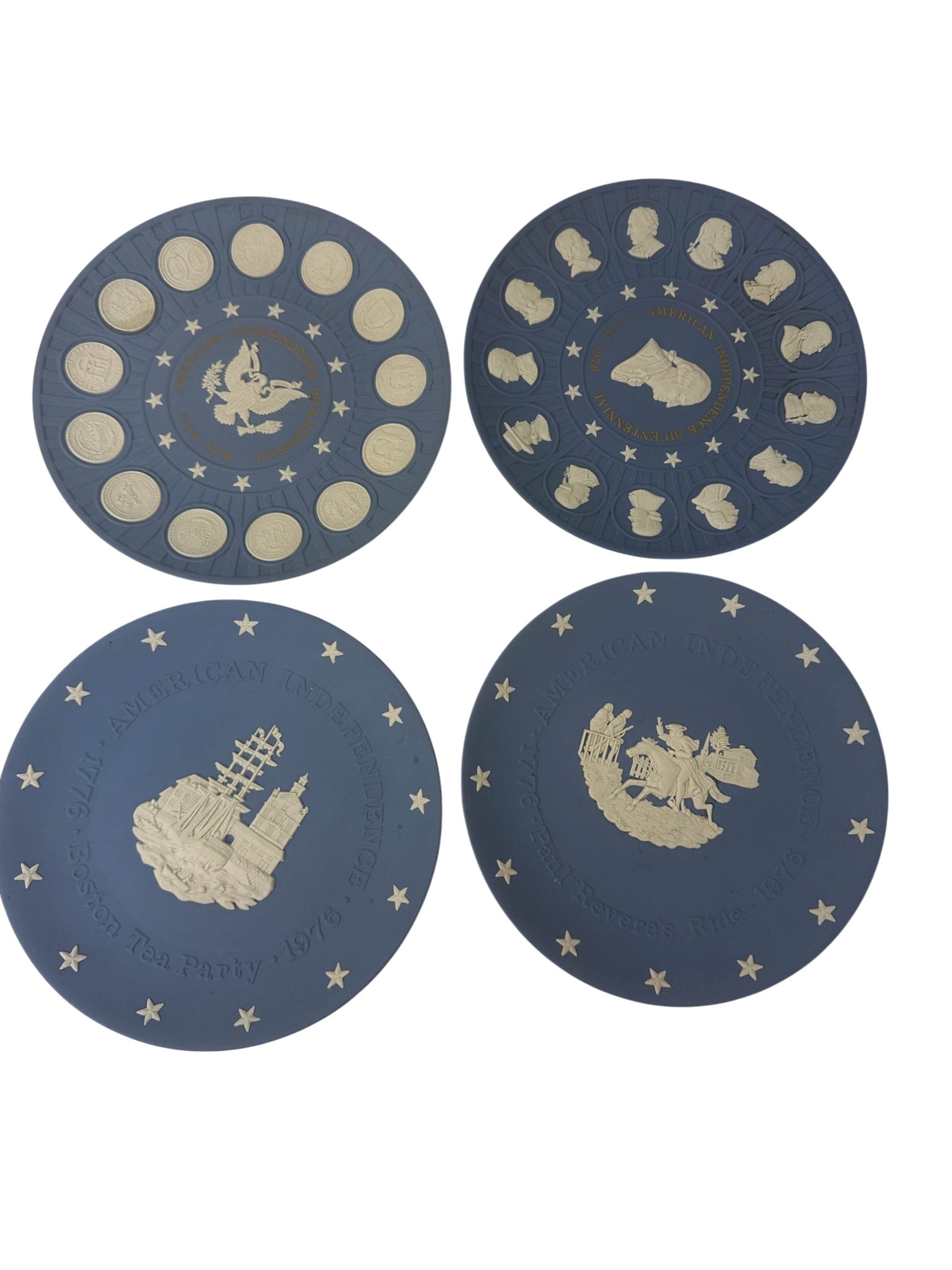Wedgwood Jasperware Bicentennial Plate Collection (1 of 7)
