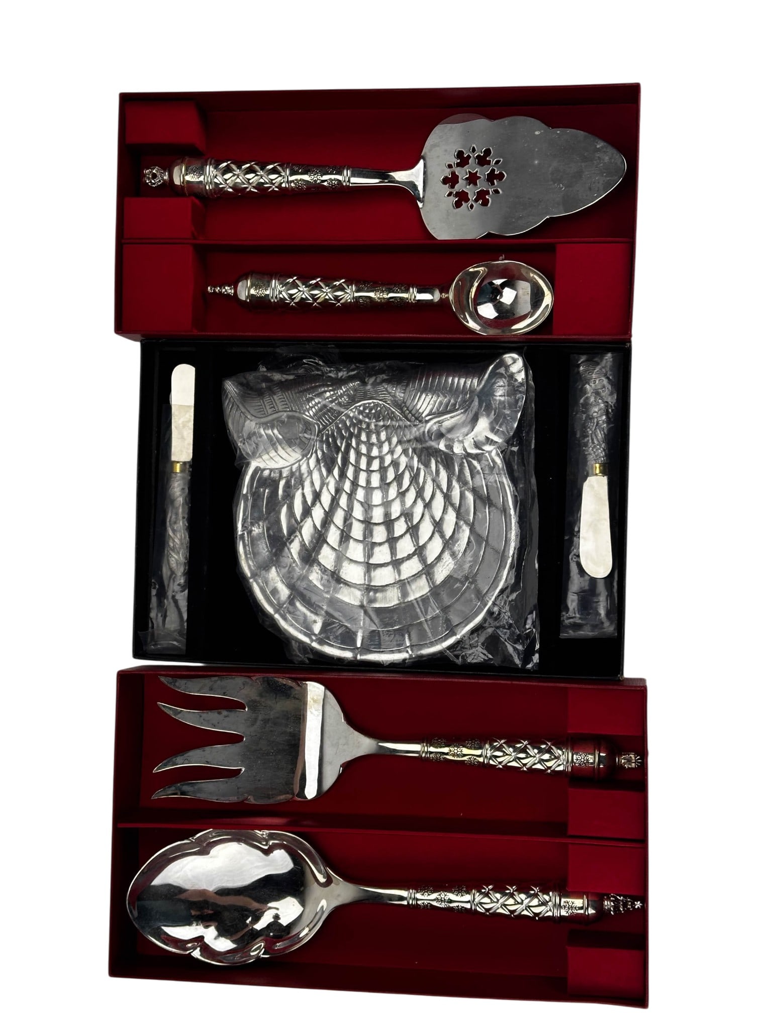 Towle & Arthur Court Serving Utensils & Tray LOT (1 of 5)