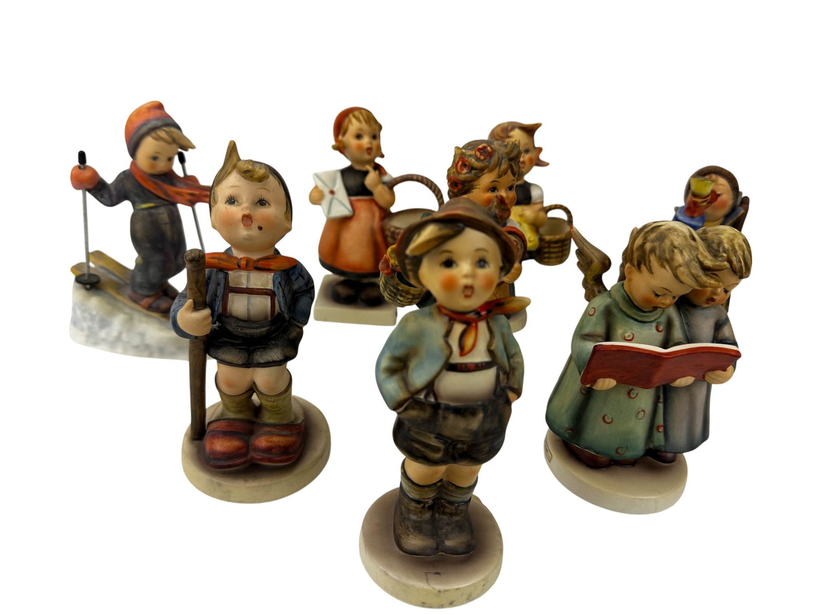 Goebel Hummel Porcelain Children Figurines 8pc LOT (1 of 14)