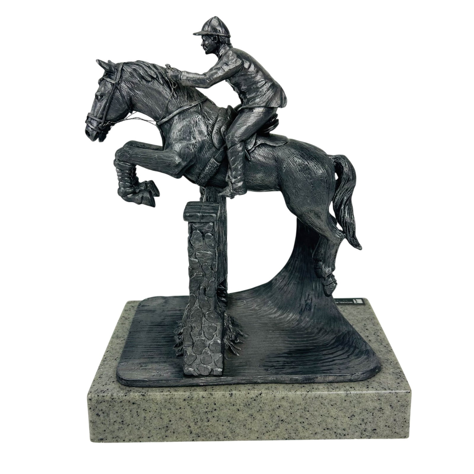 Michael Ricker Pewter LE Equestrian Sculpture (1 of 3)