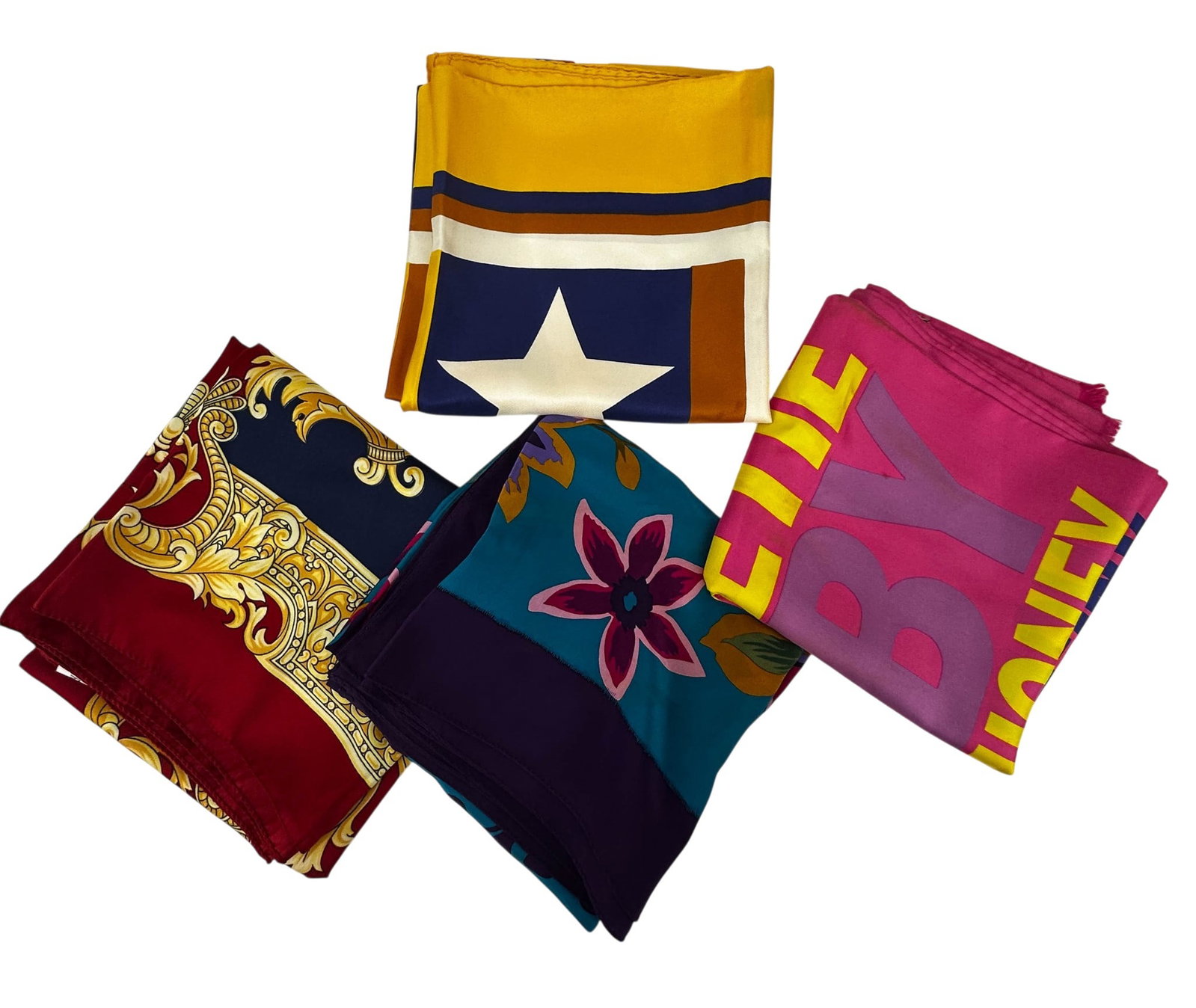 Marc Jacobs, Roma, Vittadini, Norell Silk Scarves (1 of 5)