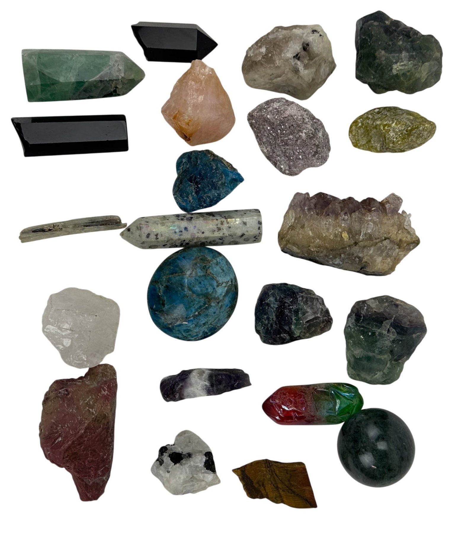 Natural Mineral Stone and Crystal Specimens LOT (1 of 4)