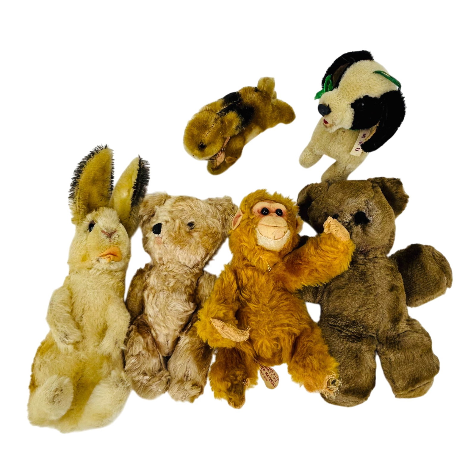 Steiff & Herman Monkey Rabbit Bear Dog Toy Animals (1 of 4)