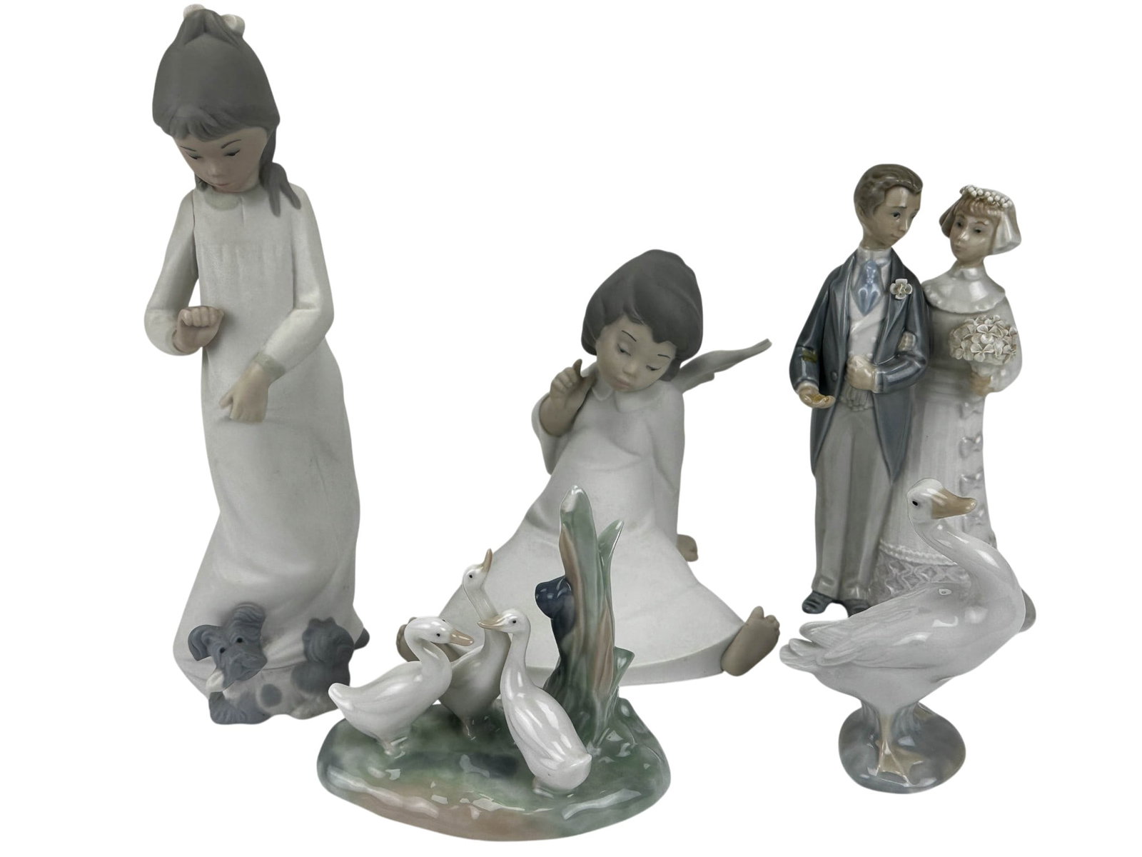 Lladro NAO & Zaphir Spain Porcelain Figurines LOT (1 of 5)