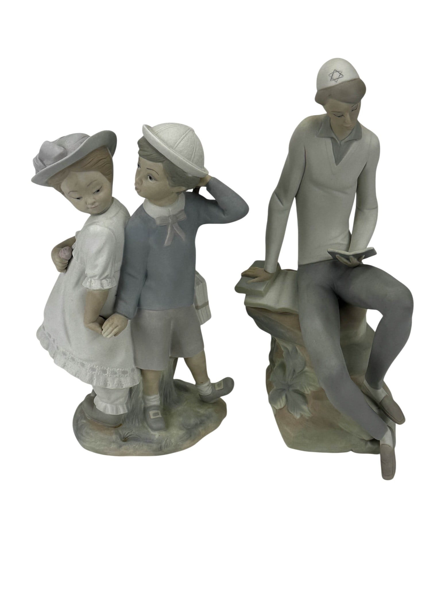 Lladro Spain Hebrew Student & Puppy Love Figurines (1 of 6)