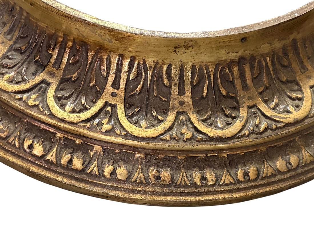 VTG Solid Bronze Flush Mount Ceiling Light Fixture - 3