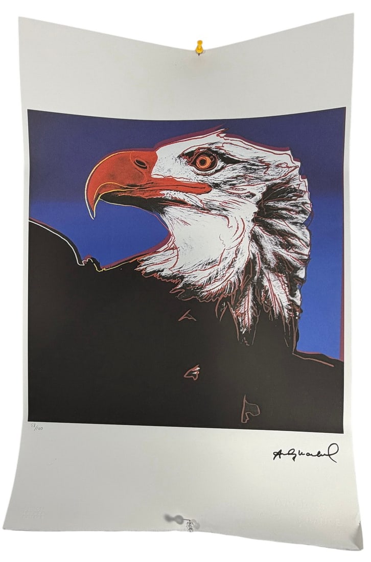 After Andy Warhol Eagle Limited Edition Print (1 of 5)