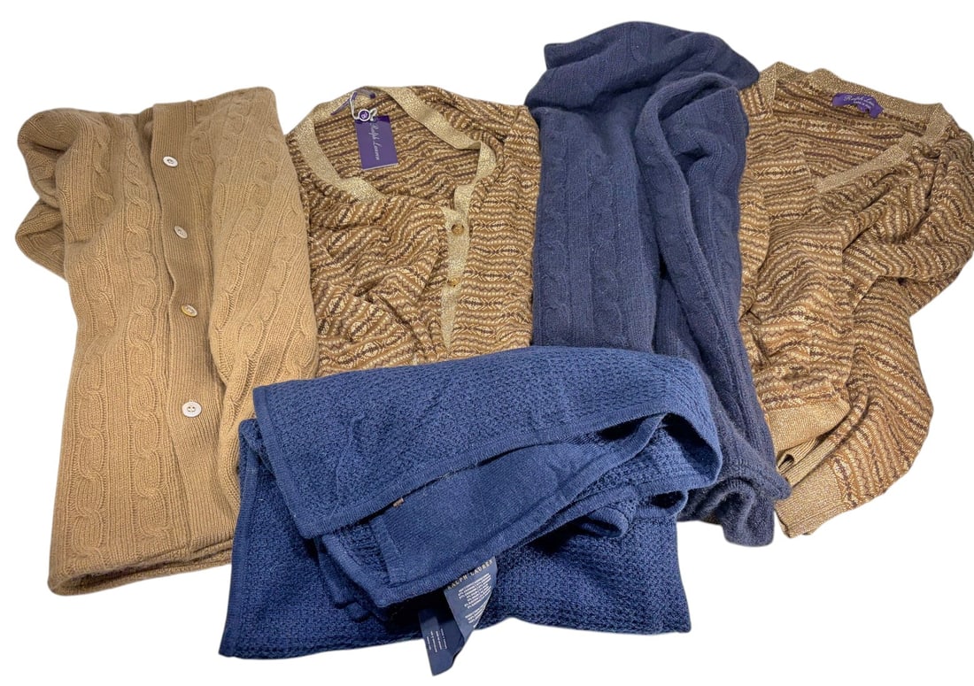 Ralph Lauren Mixed Knitwear & Home Textiles 5pcs (1 of 6)