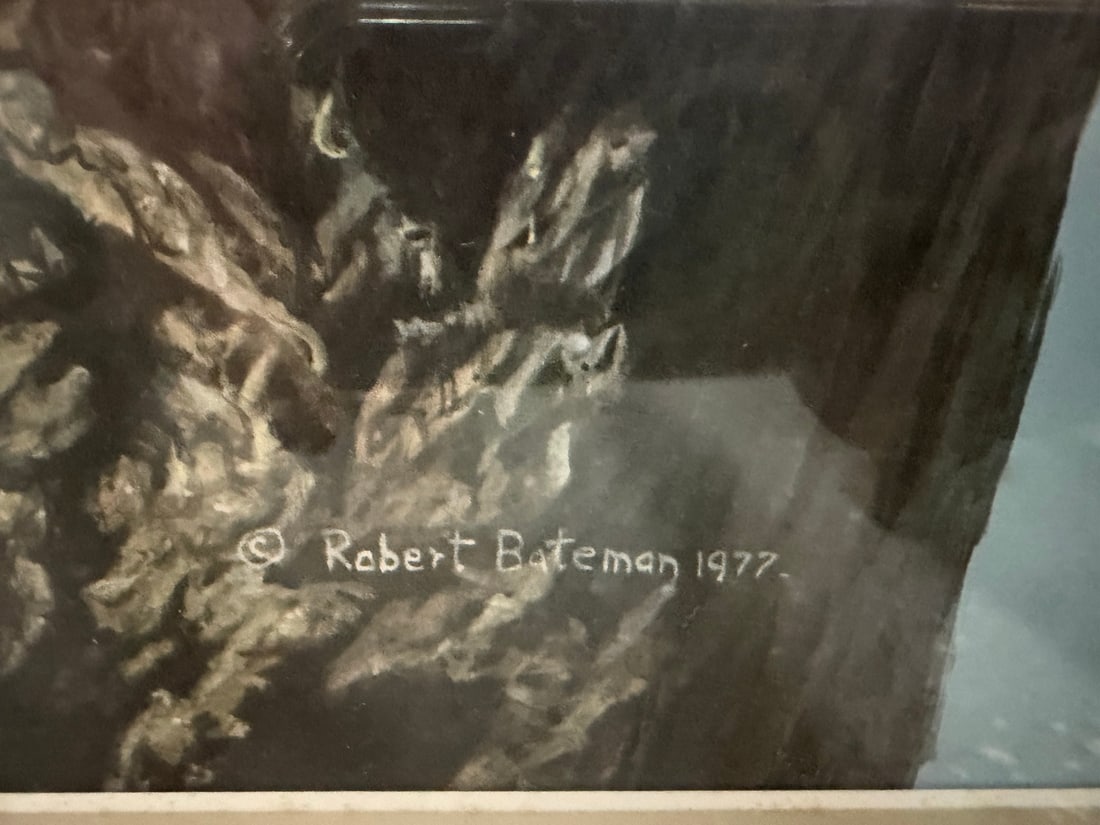 Robert Bateman Eagle Framed Wildlife Print Artwork - 4