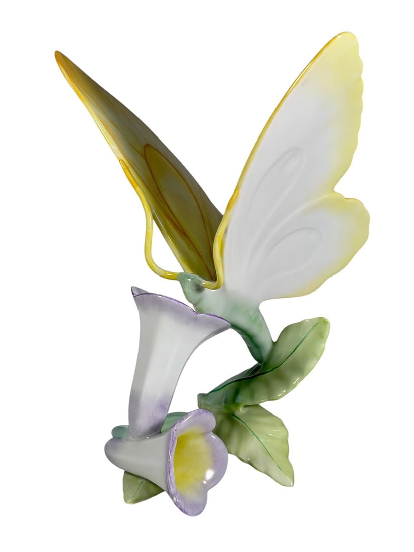 Herend Hand Painted Butterfly Porcelain Figure (1 of 4)