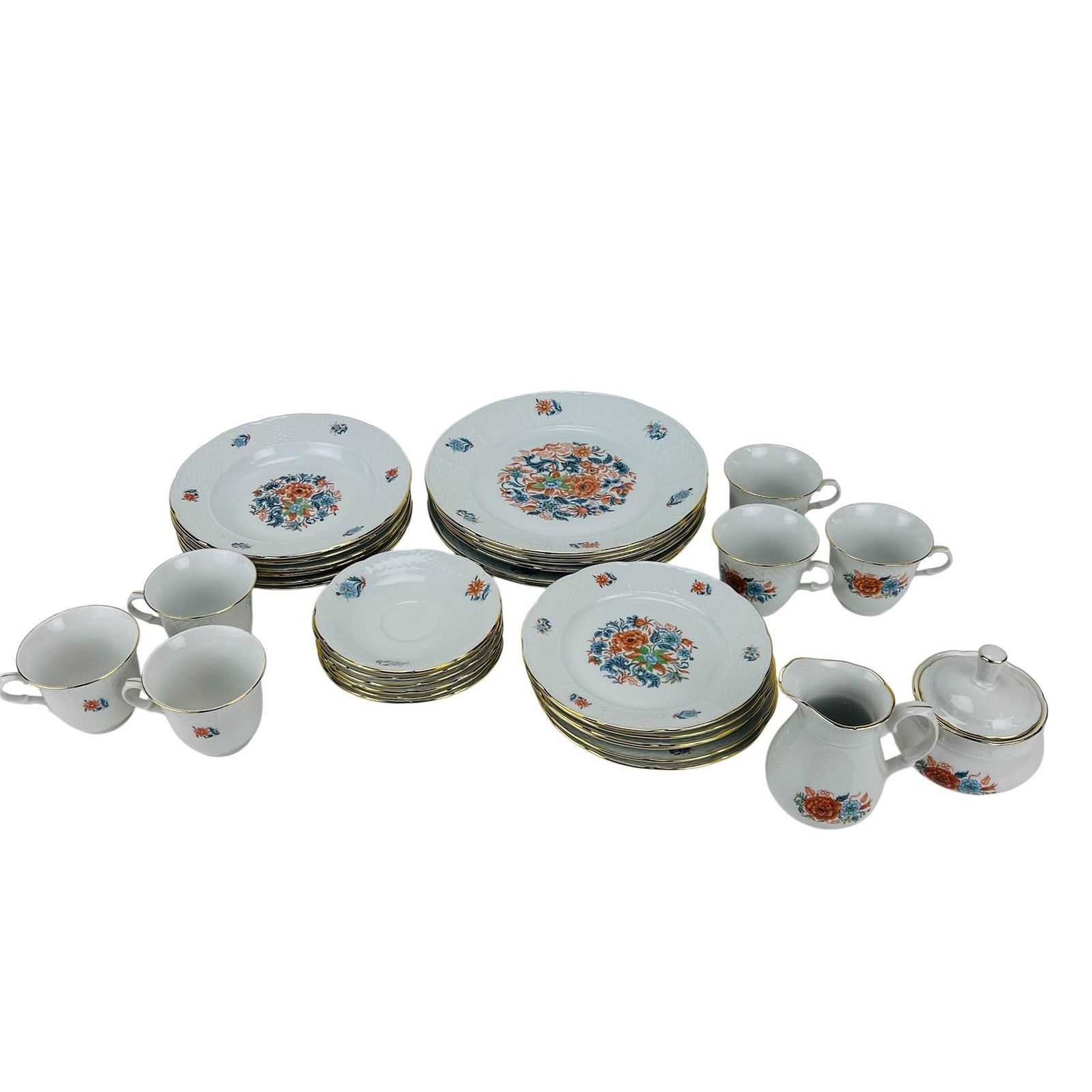 Europa Porcelain Imari Partial Dinner Service LOT (1 of 6)