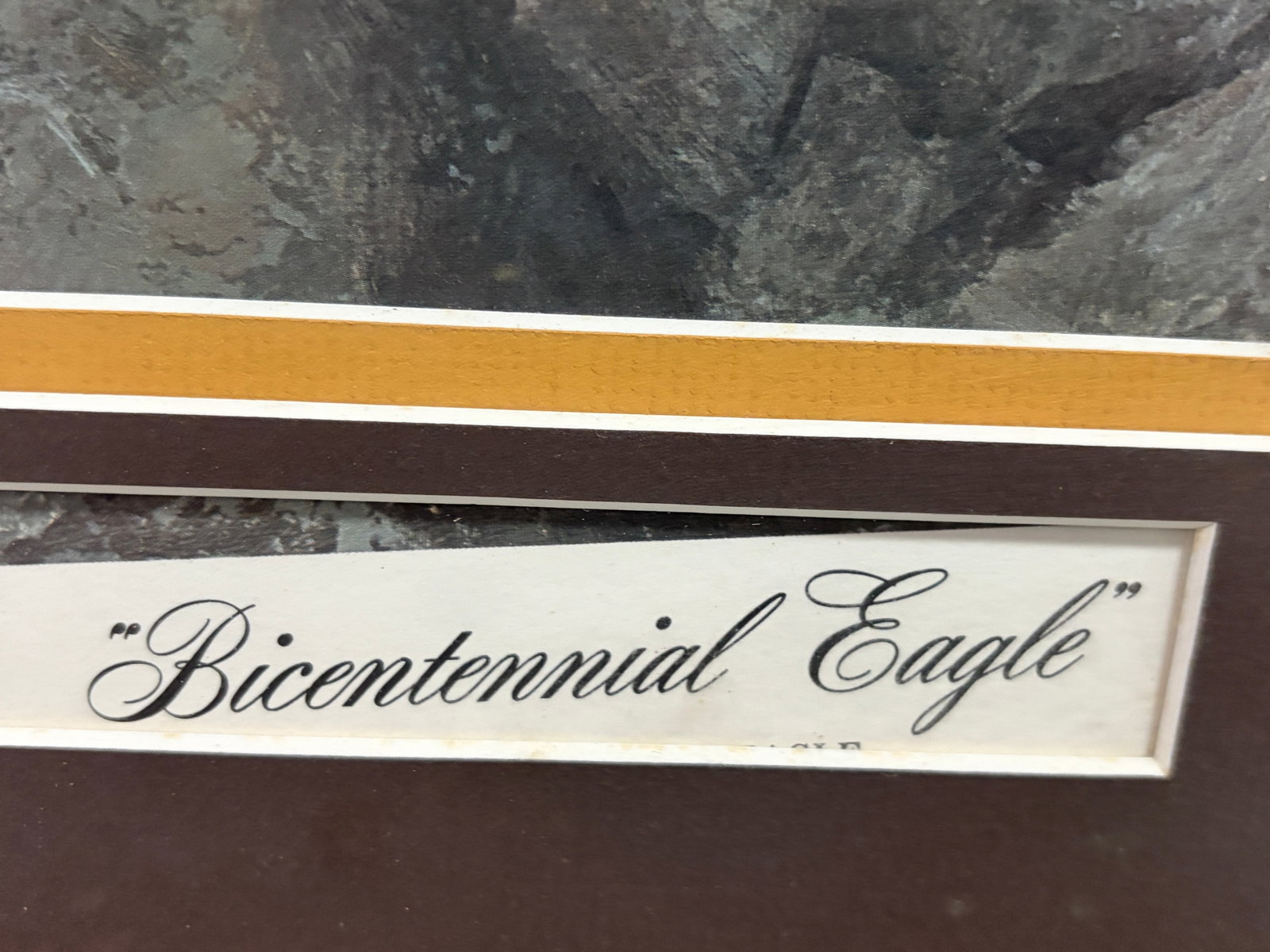 Guy Coheleach Signed Eagle Lithograph Framed Art - 4