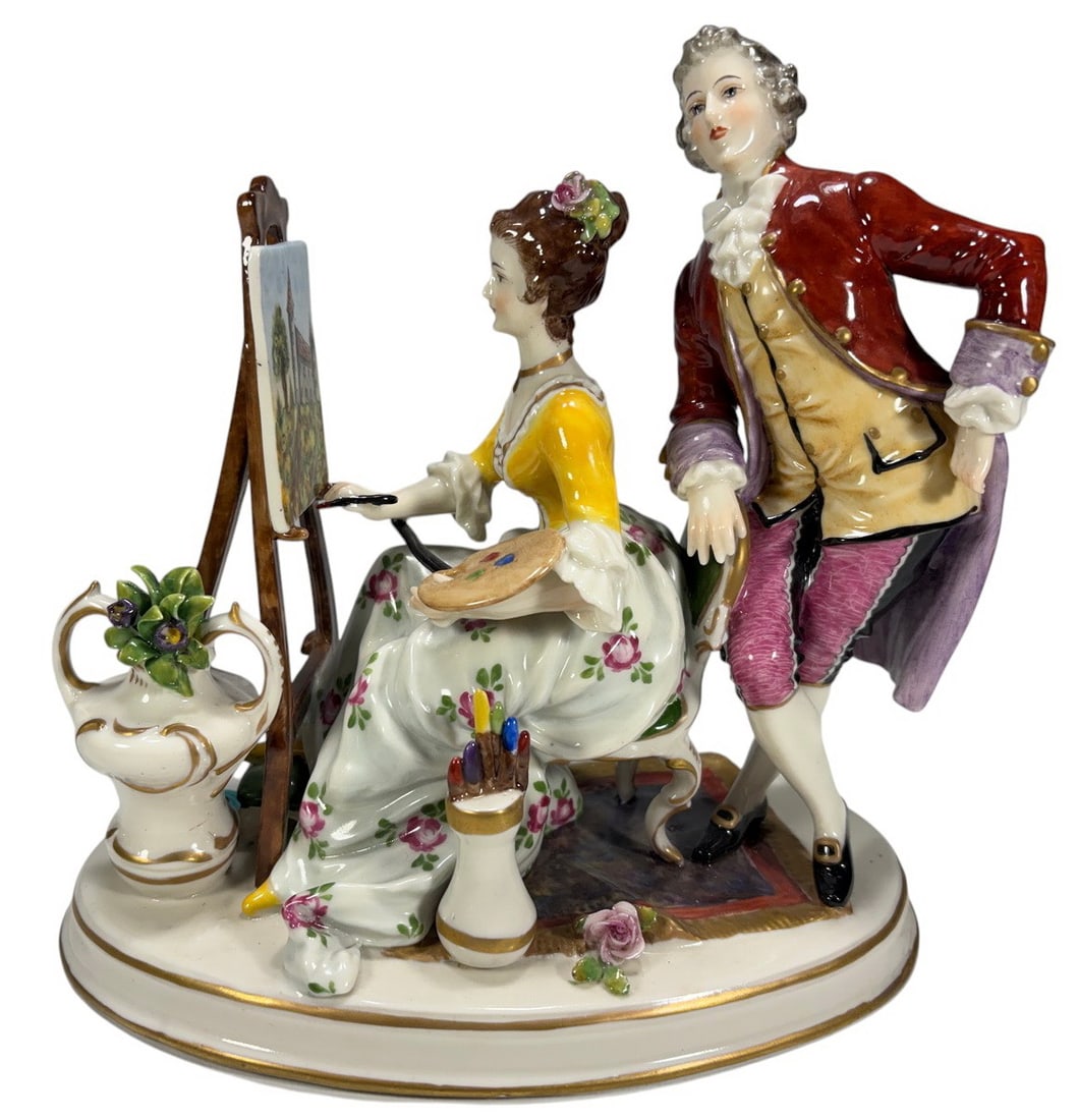 Dresden Porcelain Artist Figurine (1 of 7)