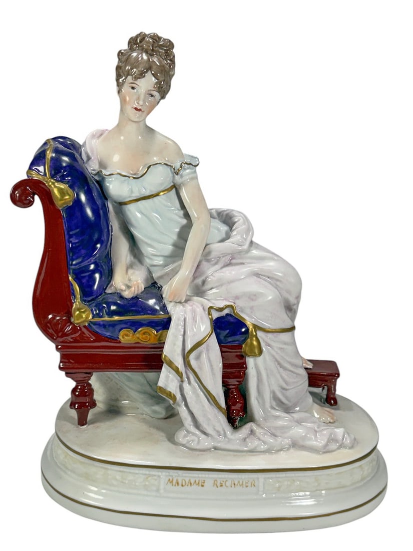Scheibe Alsbach Madame Recamier Porcelain Figure (1 of 6)