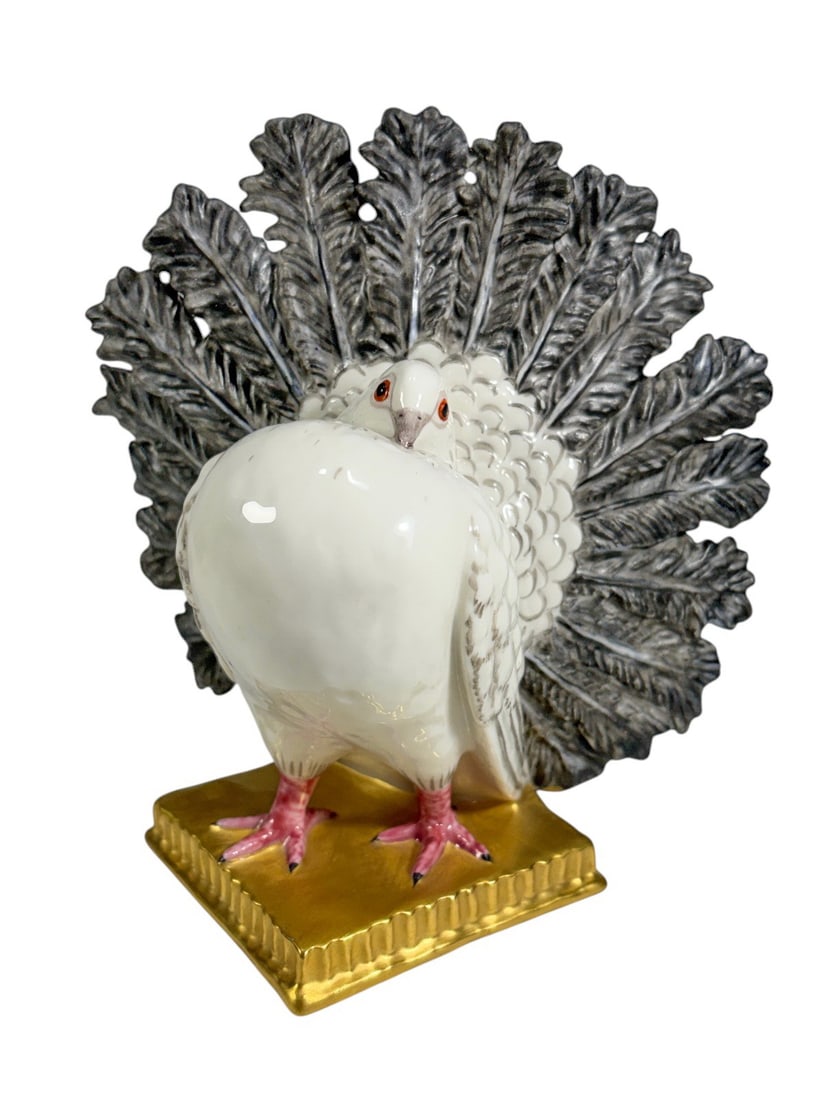 Nymphenburg Porcelain Turkey Figurine Germany Bird (1 of 6)