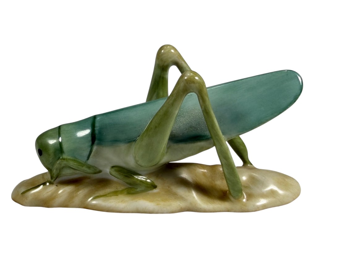 Herend Hungary Hand Painted Grasshopper Figure (1 of 4)