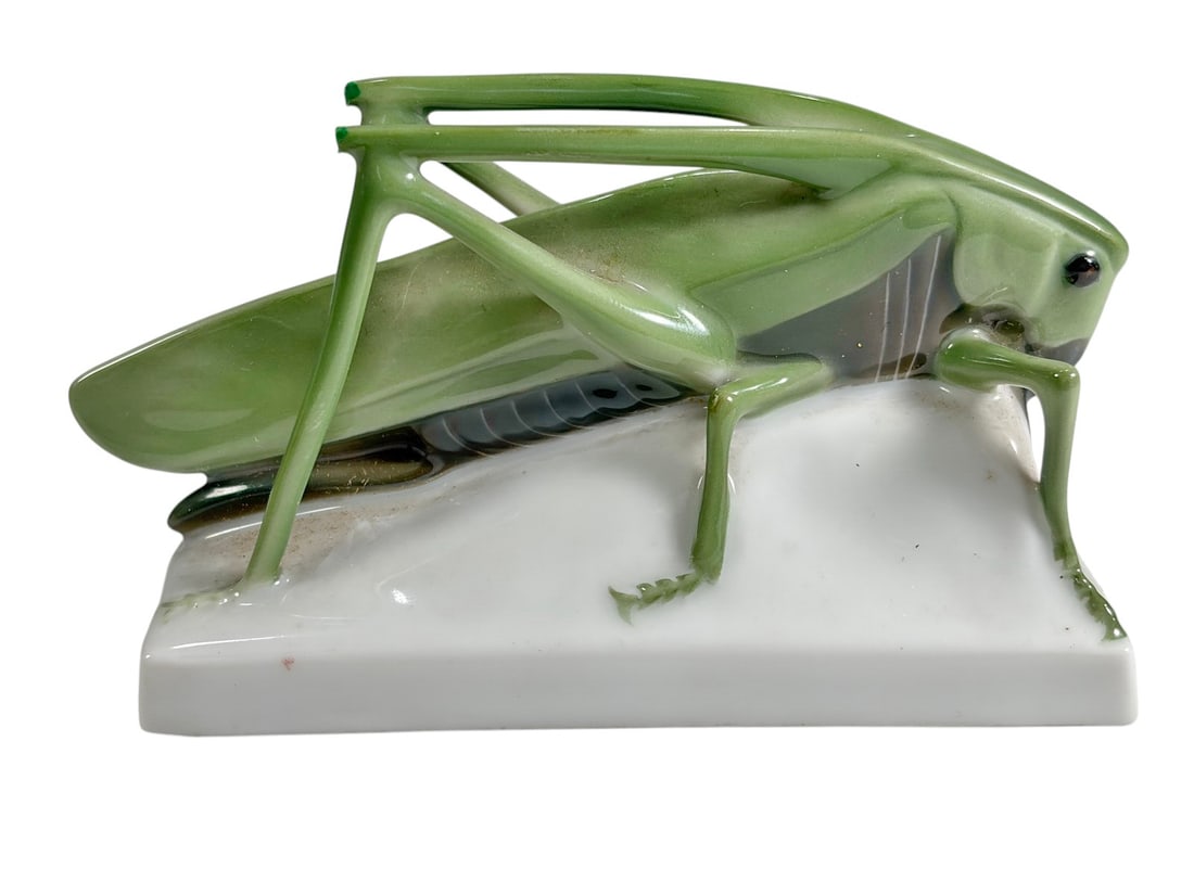 Rosenthal Fairy Riding Grasshopper Porcelain Fig (1 of 5)