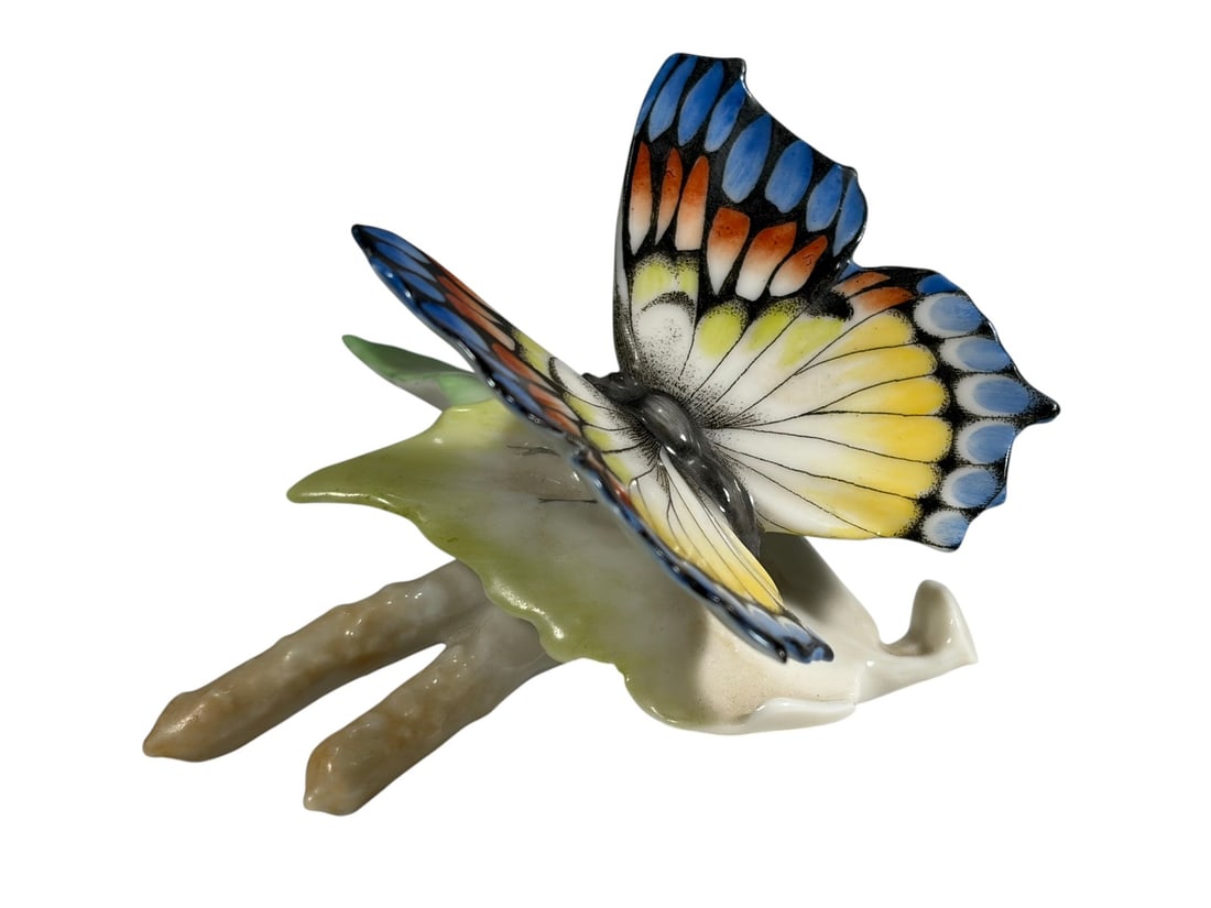 Hutschenreuther Butterfly Porcelain Figurine Gold (1 of 6)