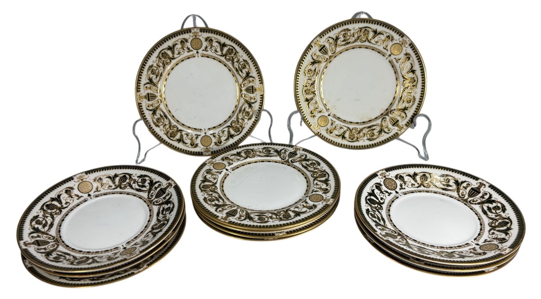 Royal Worcester Windsor 12 Pc Plate LOT (1 of 4)