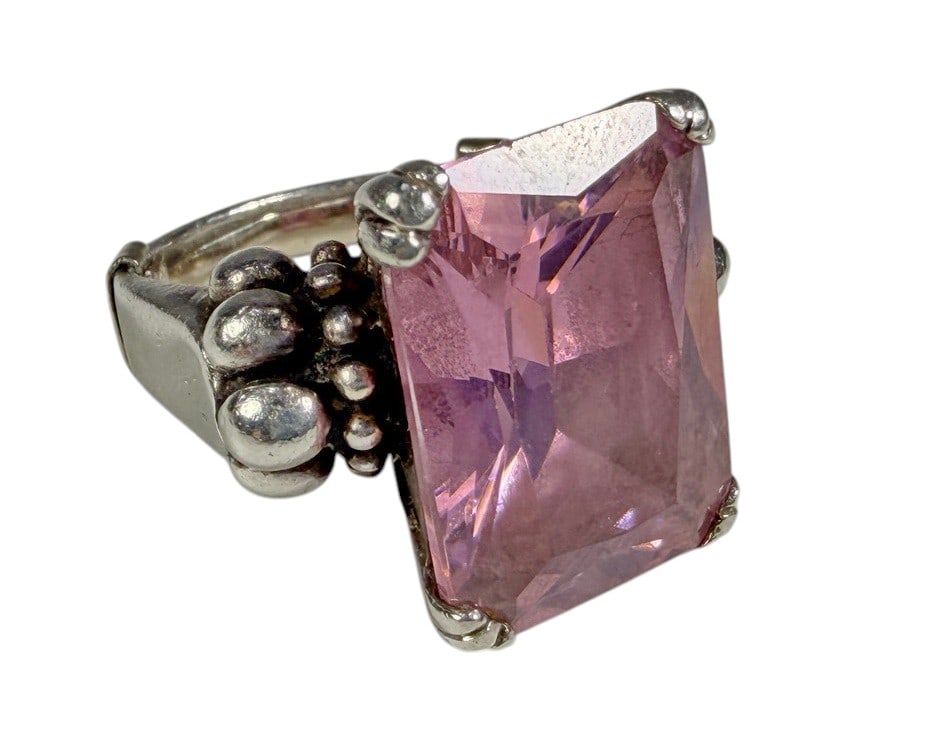 Assorted 925 Sterling Silver Gemstone Rings 5pcs - 2