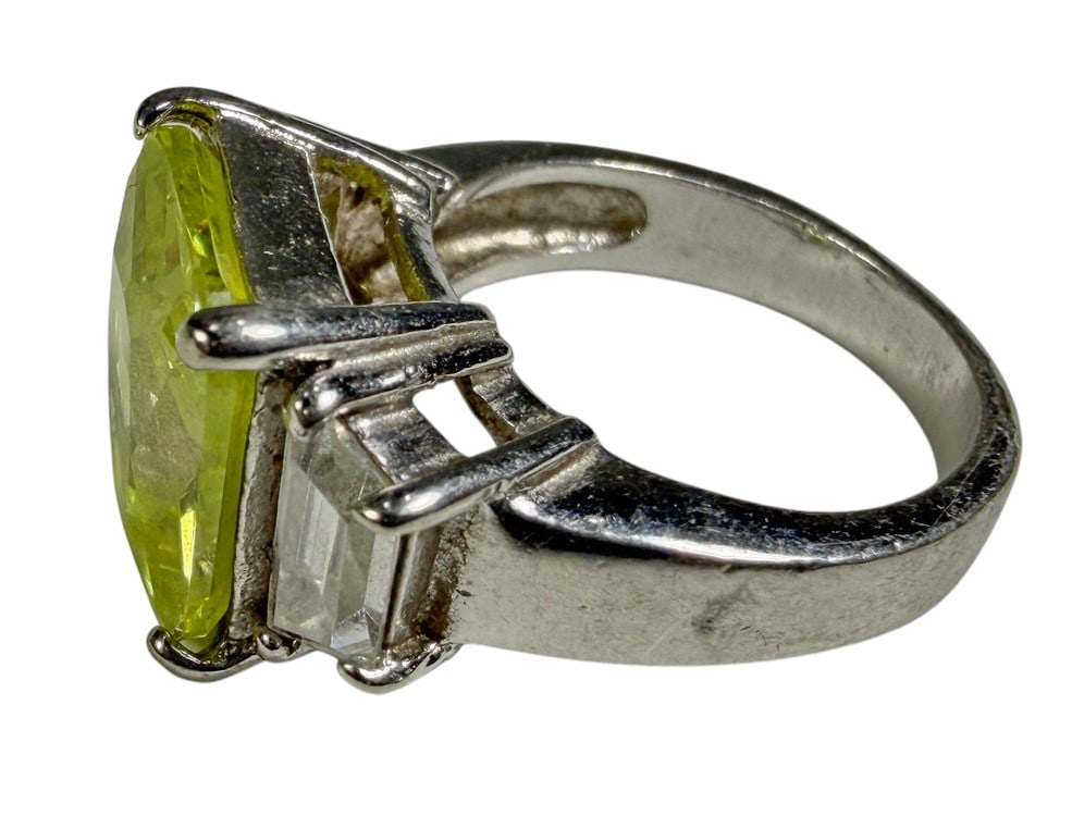 Assorted 925 Sterling Silver Gemstone Rings 5pcs - 5