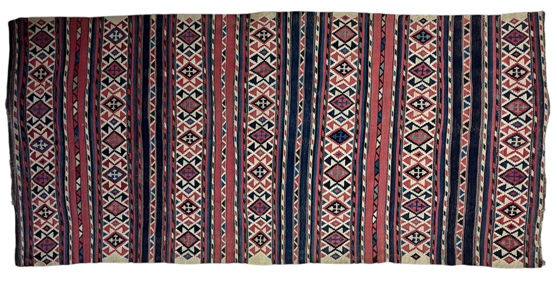 Antique Shahsavan Tribal Flatweave Kilim Rug (1 of 5)