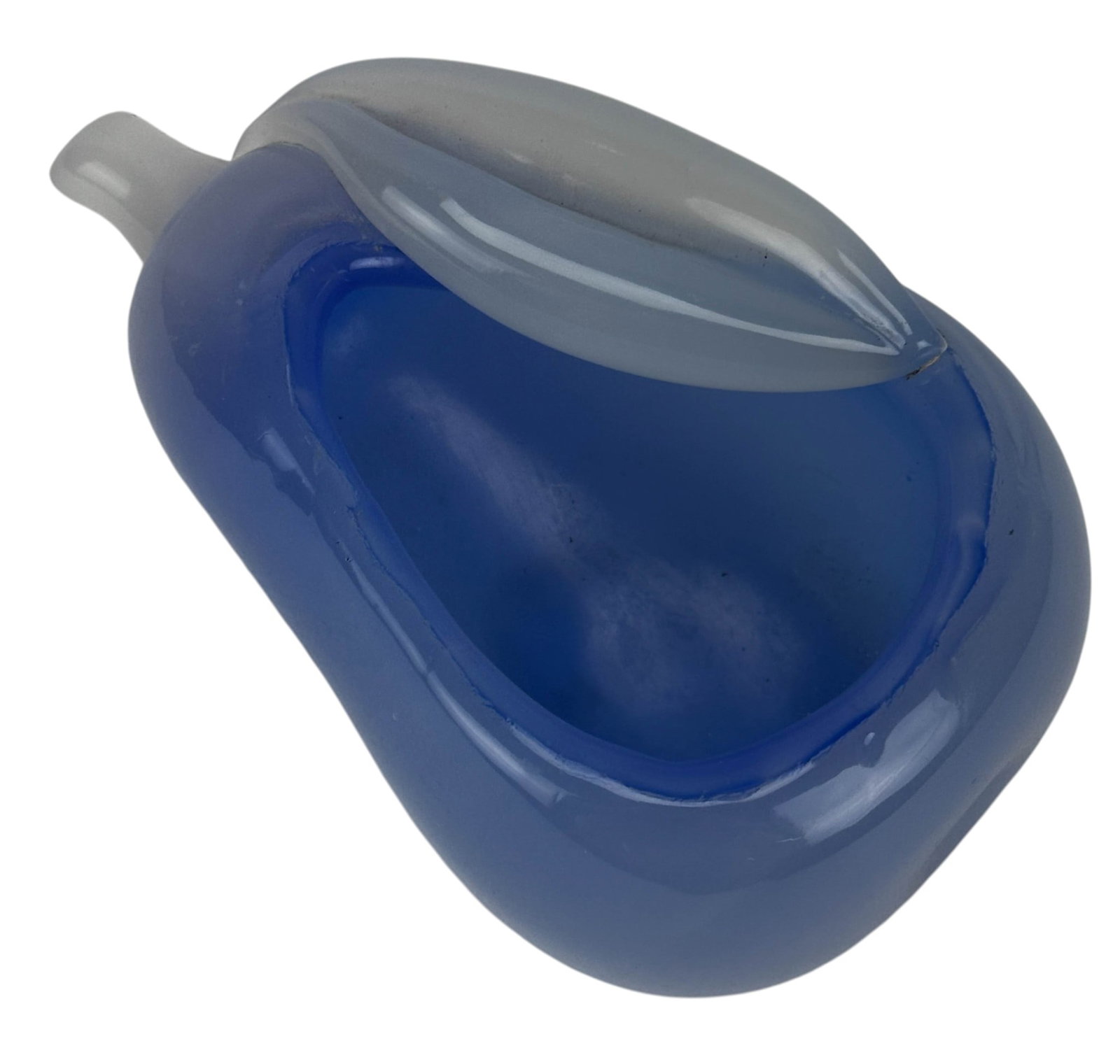 Archimede Seguso Alabastro Glass Pear Sculpture (1 of 4)