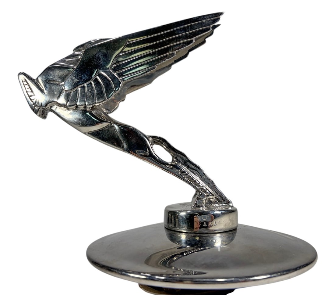F. Bazin French Art Deco Pegasus Car Mascot, 1925 (1 of 5)