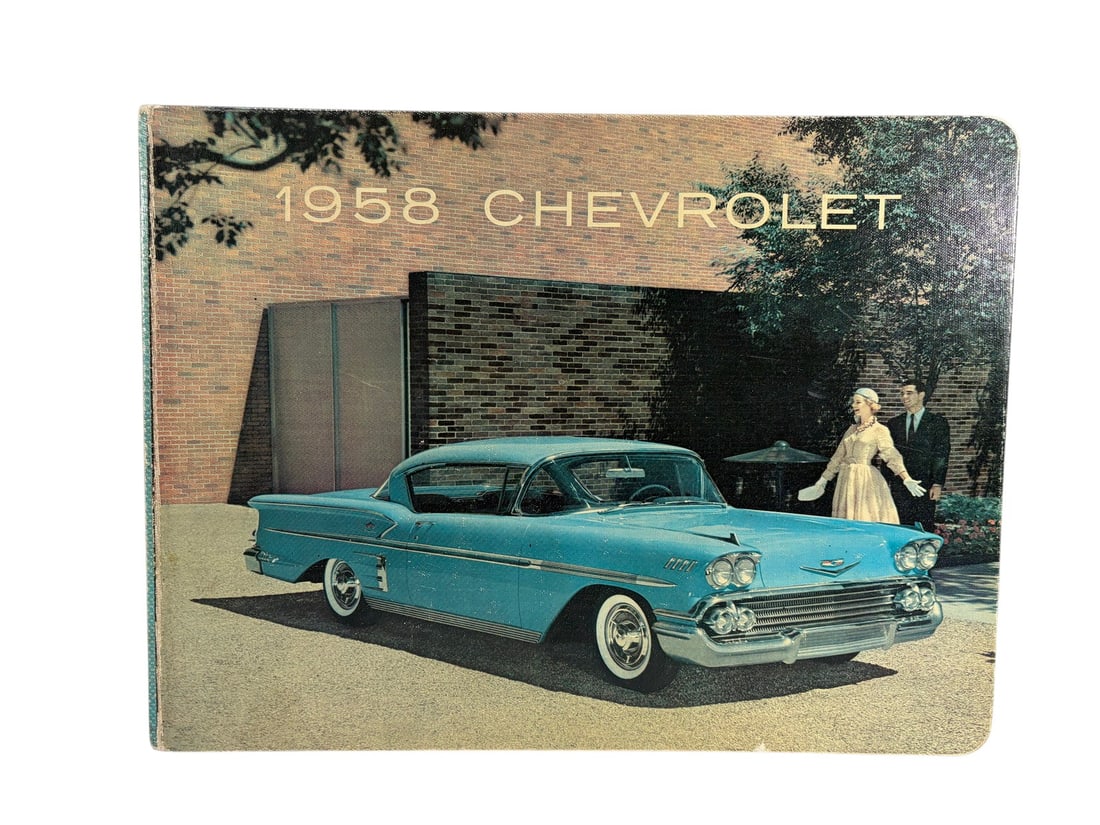 1958 Chevrolet Dealer Color & Trim Sales Catalog (1 of 13)