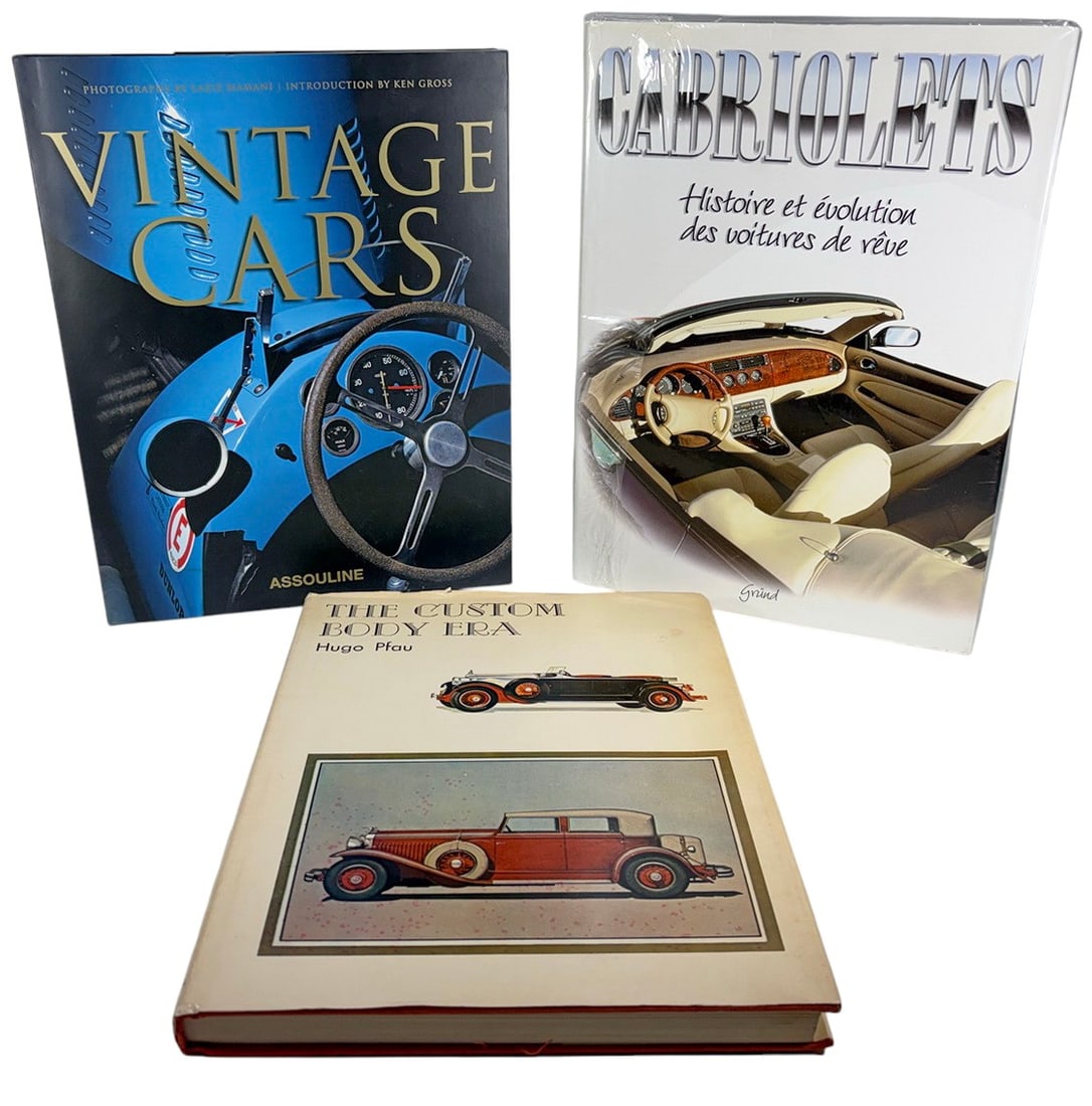 Vintage Cars, Cabriolets & Custom Bodies 3pc LOT (1 of 12)