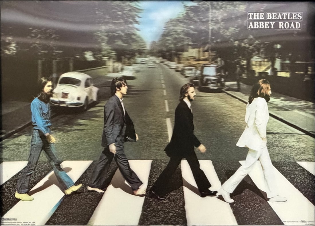 The Beatles Abbey Road 3D Framed Picture Art, 2009 (1 of 6)
