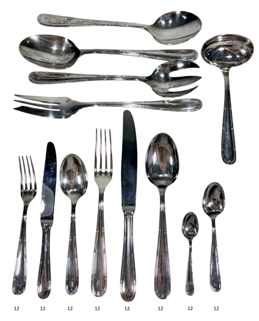 Christofle Silver-Plated Flatware Service 101pcs (1 of 5)
