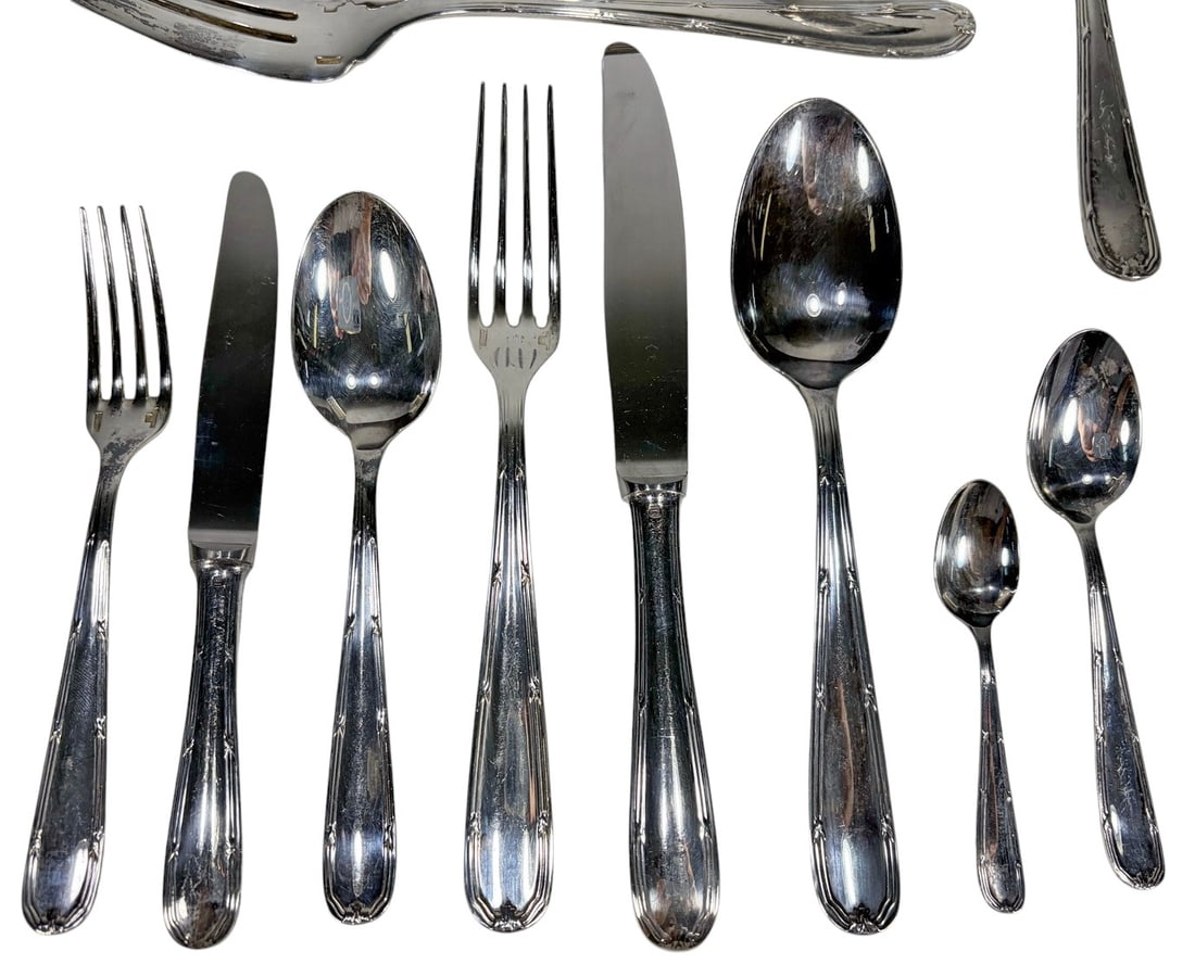 Christofle Silver-Plated Flatware Service 101pcs - 3