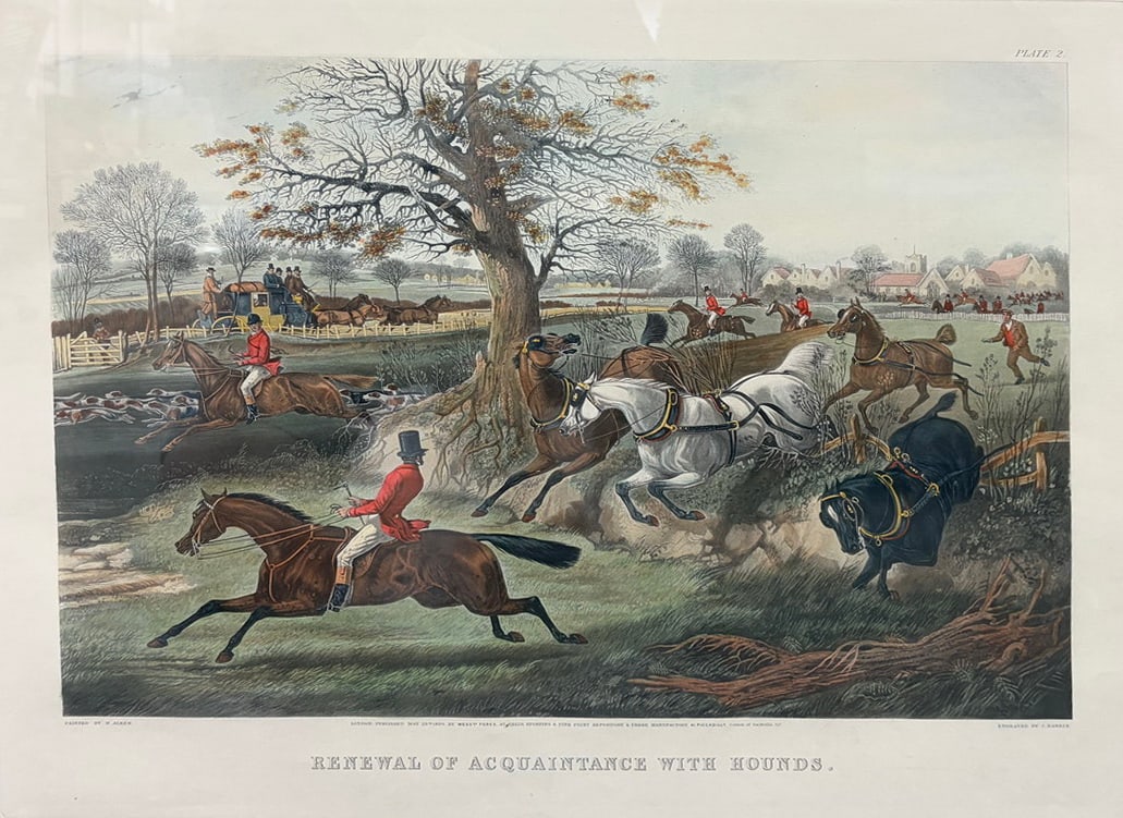 Alken & Harris Renewal of Acquaintance Engraving (1 of 12)