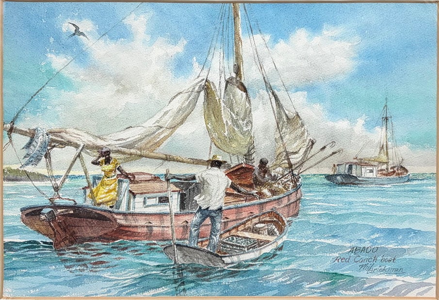 Phil Brinkman (American, 1916-2000) Watercolor (1 of 6)