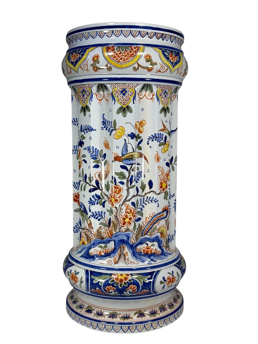 For Tiffany Hand Painted in France Umbrella Stand (1 of 8)