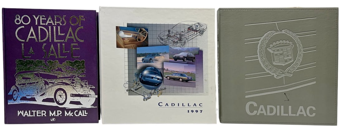 Cadillac Reference Books & Slide 3pc LOT (1 of 10)
